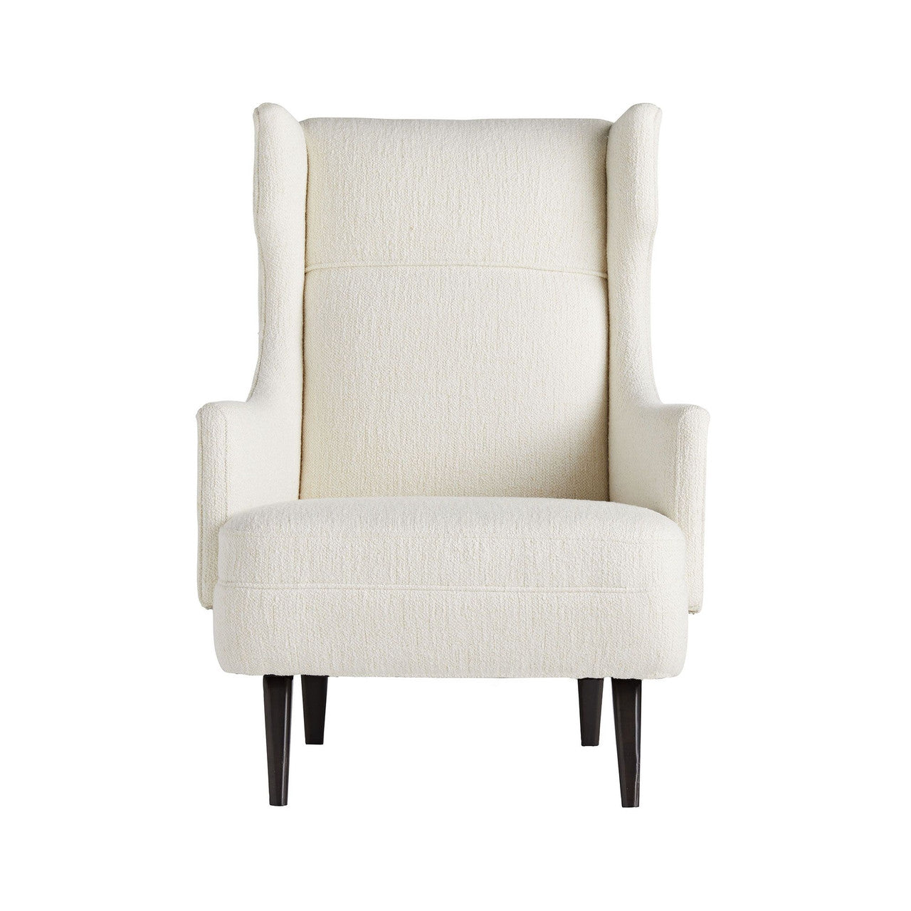 Arteriors Home Budelli Wing Chair Cloud Boucle Grey Ash 8155