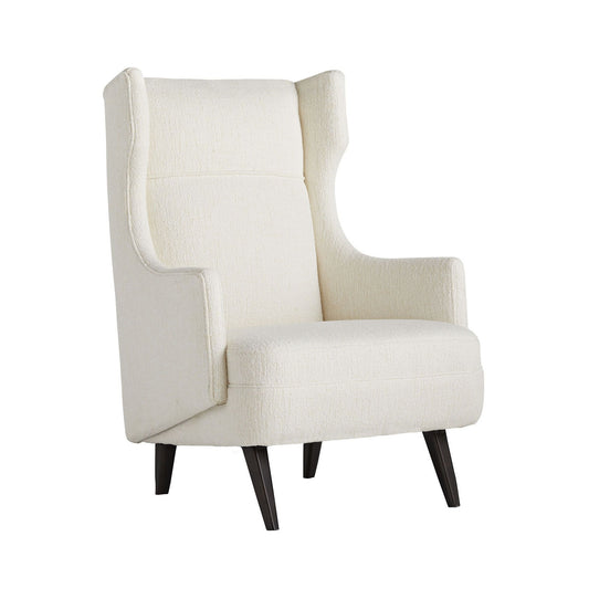 Arteriors Home Budelli Wing Chair Cloud Boucle Grey Ash 8155