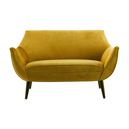 Arteriors Home Leandro Settee Marigold Velvet Grey Ash 8163