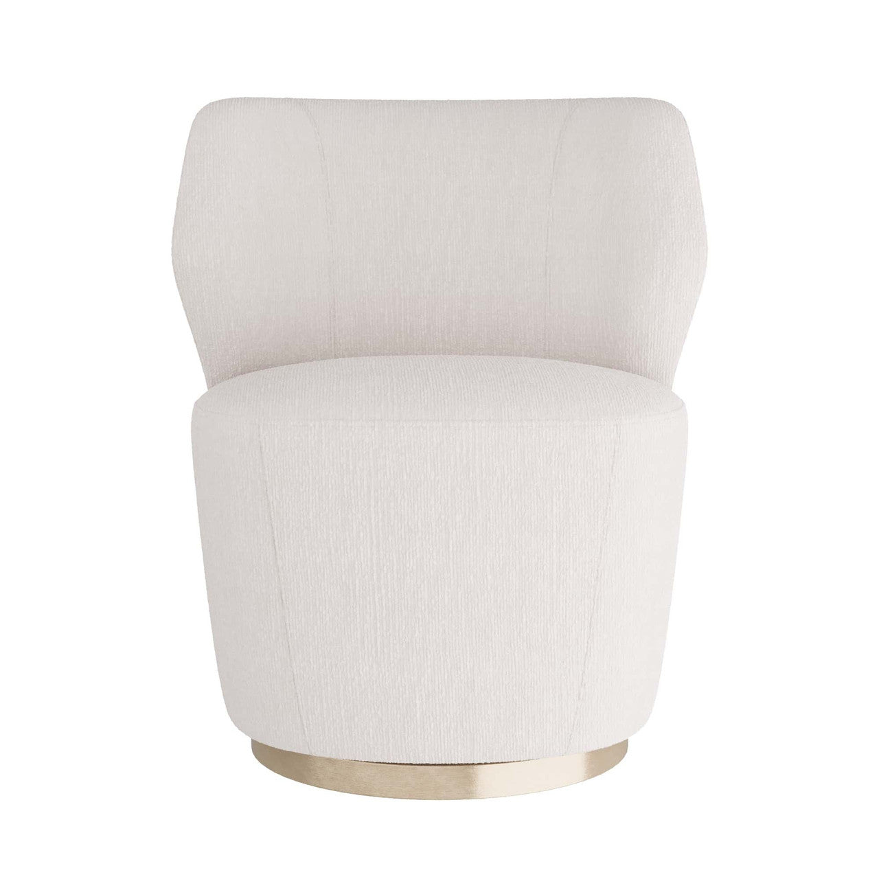 Arteriors Home Poppy Chair Cloud Boucle Champagne Swivel 8171