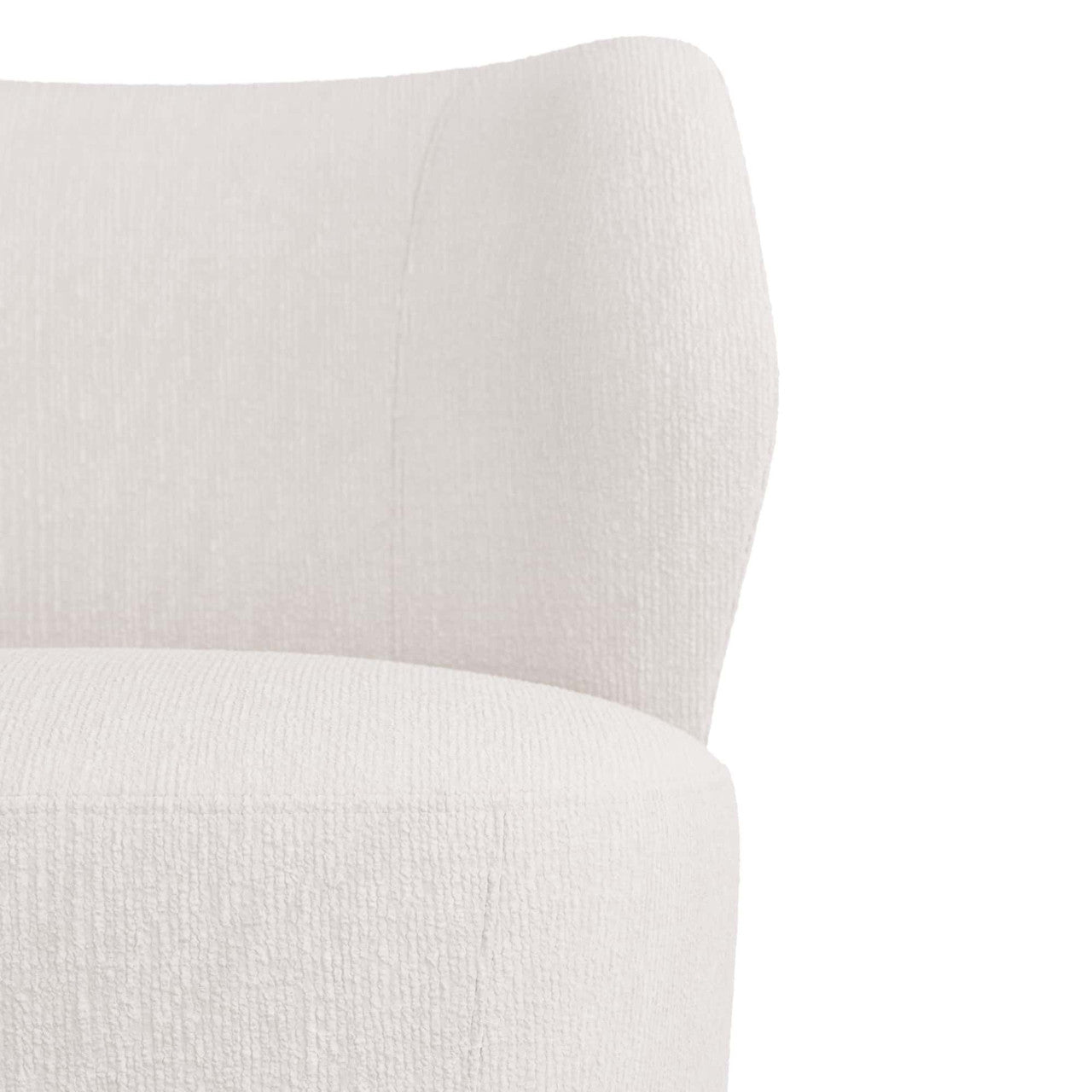 Arteriors Home Poppy Chair Cloud Boucle Champagne Swivel 8171