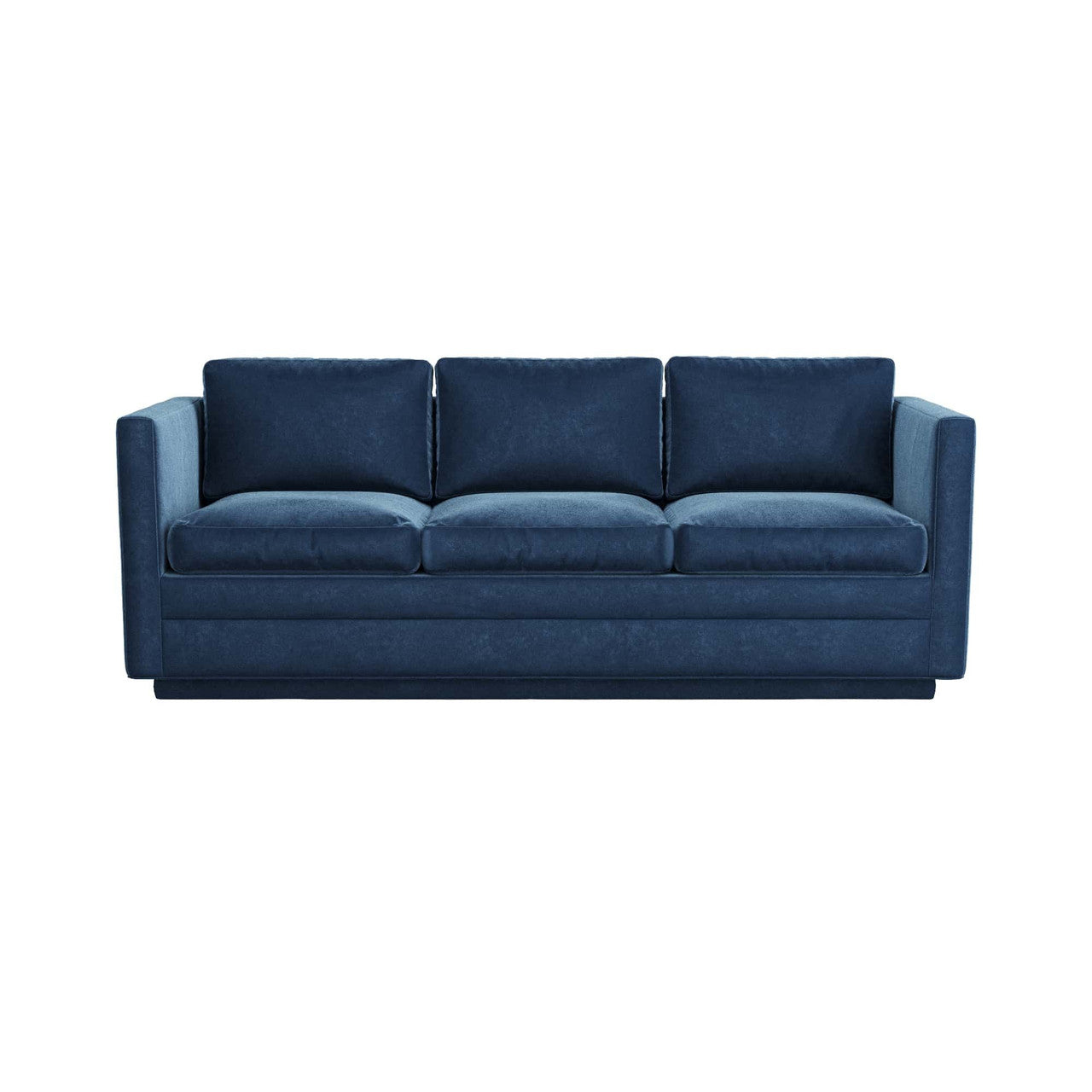 Arteriors Home Sebastian Sofa Indigo Velvet 8175