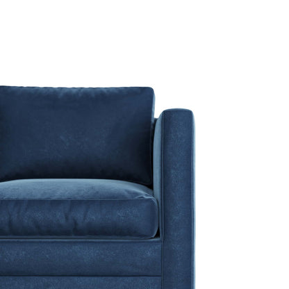 Arteriors Home Sebastian Sofa Indigo Velvet 8175