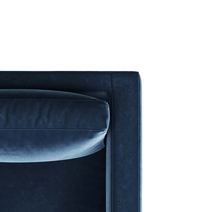 Arteriors Home Sebastian Sofa Indigo Velvet 8175