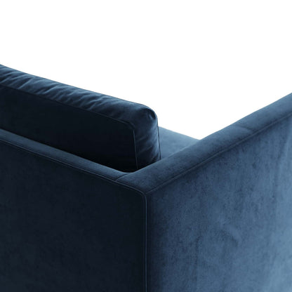 Arteriors Home Sebastian Sofa Indigo Velvet 8175