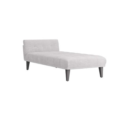 Arteriors Home Phaedra Chaise Platinum Boucle Grey Ash 8179