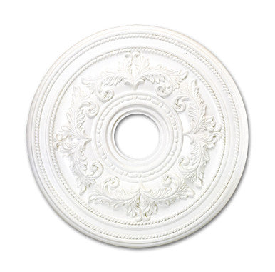 Livex Lighting Versailles Collection White Ceiling Medallion in White 8200-03