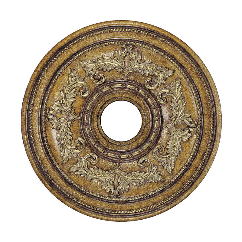 Livex Lighting Versailles Collection Venetian Patina Ceiling Medallion in Venetian Patina 8200-57