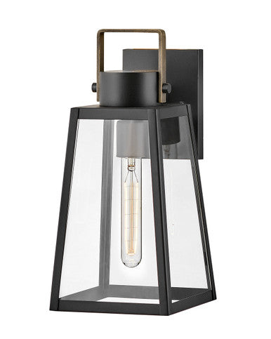 Lark Living Hugh Small Wall Mount Lantern in Black 82000BK