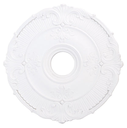 Livex Lighting Buckingham Collection White Ceiling Medallion in White 82031-03