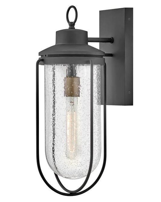 Lark Living Moby Medium Wall Mount Lantern in Museum Black 82034MB