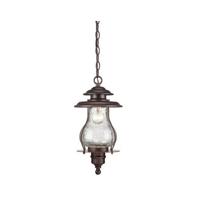 Acclaim Lighting Blue Ridge 1-Light Architectural Bronze Hanging Light in Architectural Bronze 8206ABZ