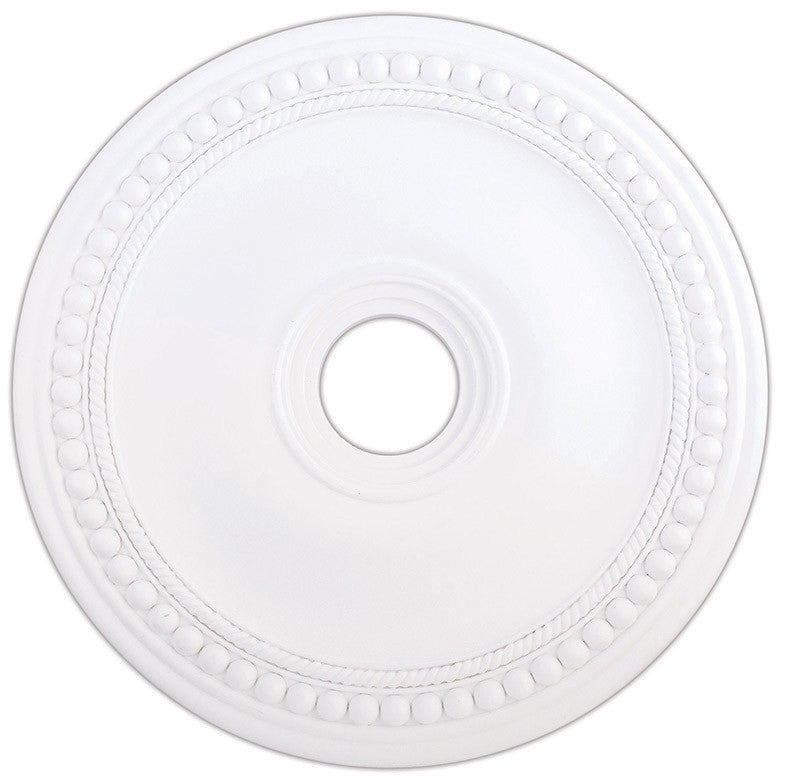 Livex Lighting Wingate Collection White Ceiling Medallion in White 82075-03