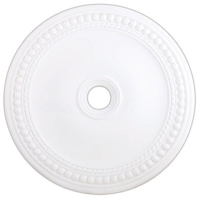 Livex Lighting Wingate Collection White Ceiling Medallion in White 82077-03