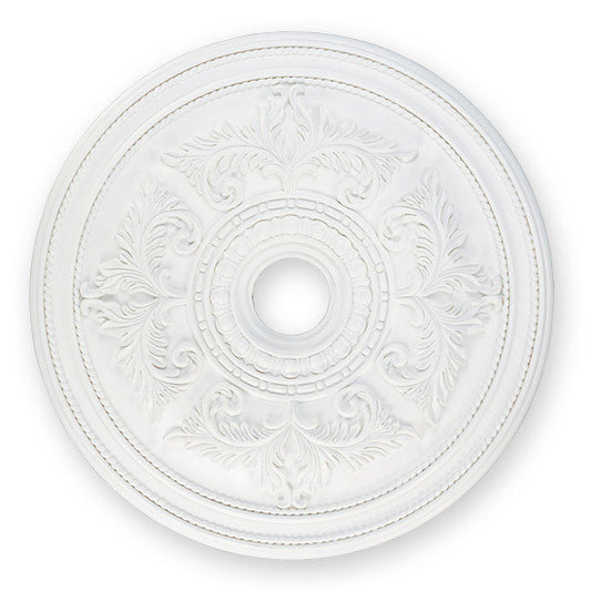 Livex Lighting Versailles Collection White Ceiling Medallion in White 8210-03