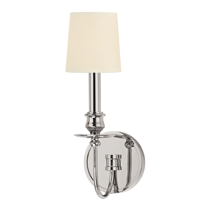 Hudson Valley Lighting Cohasset Wall Sconce in Polished Nickel 8211-PN