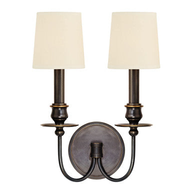 Hudson Valley Lighting Cohasset Wall Sconce in Old Bronze 8212-OB