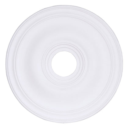 Livex Lighting Ceiling Medallions Collection White Ceiling Medallion in White 8219-03