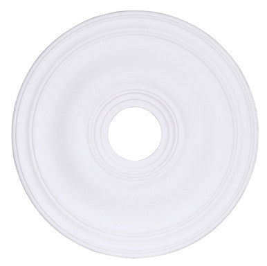 Livex Lighting Ceiling Medallions Collection White Ceiling Medallion in White 8219-03