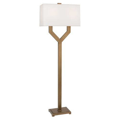 Robert Abbey  Valerie Floor Lamp in Vintage Brass Finish 821