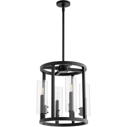 Quorum Harbin Entry in Textured Black  8277-4-69