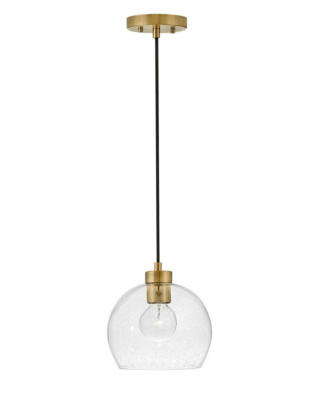 Lark Living Rumi Single Light Pendant in Lacquered Brass 83017LCB