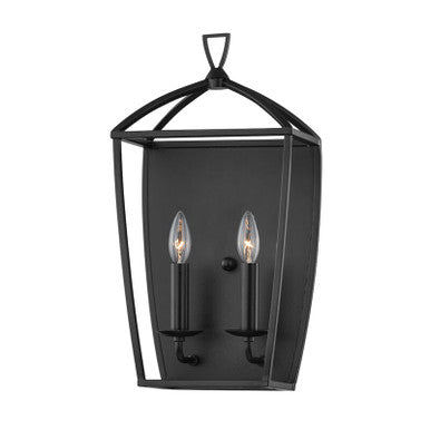 Hudson Valley Lighting Bryant Wall Sconce in Aged Iron 8302-AI