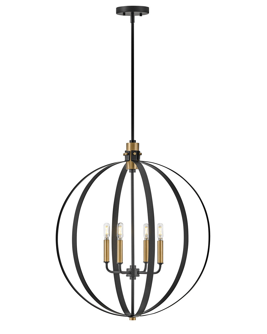 Lark Living Cirque Medium Orb in Black 83034BK