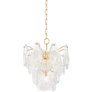 Hudson Valley Lighting Darcia Chandelier in Aged Brass 8305-AGB