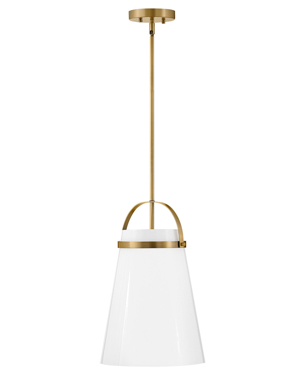 Lark Living Tori Single Light Pendant in Lacquered Brass 83053LCB