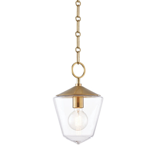 Hudson Valley Lighting Greene Pendant in Aged Brass 8308-AGB