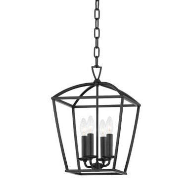 Hudson Valley Lighting Bryant Lantern in Aged Iron 8311-AI