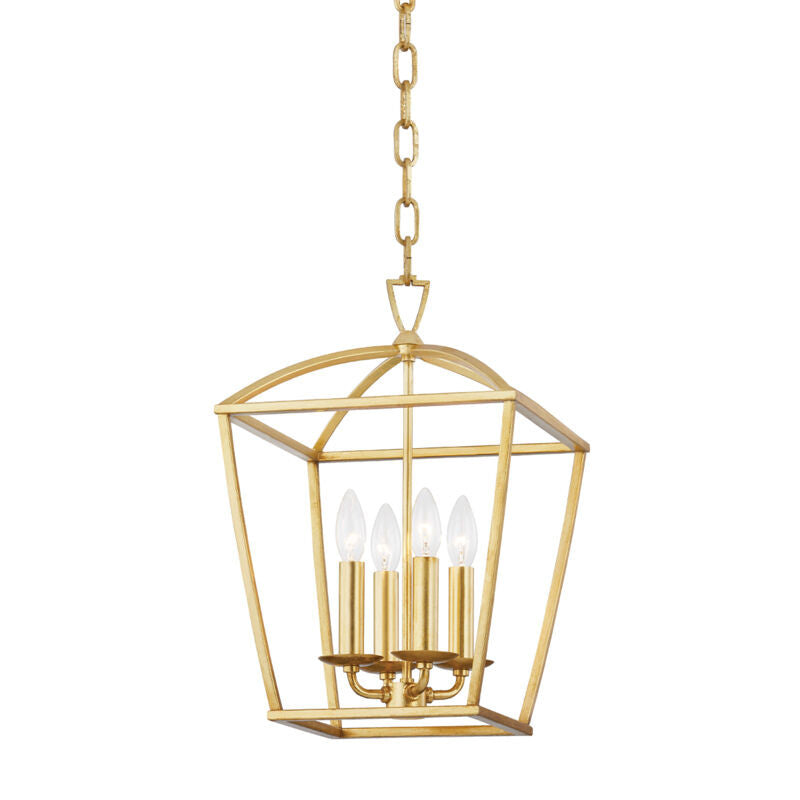 Hudson Valley Lighting Bryant Lantern in Gold Leaf 8311-GL