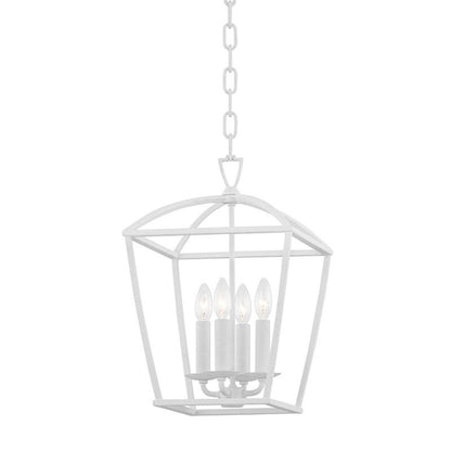 Hudson Valley Lighting Bryant Lantern in White Plaster 8311-WP