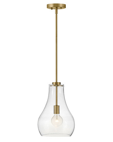 Lark Living Frankie Single Light Pendant in Lacquered Brass 83117LCB