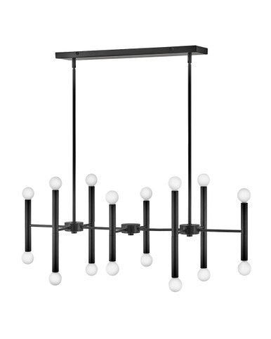 Lark Living Millie Sixteen Light Linear in Black 83196BK