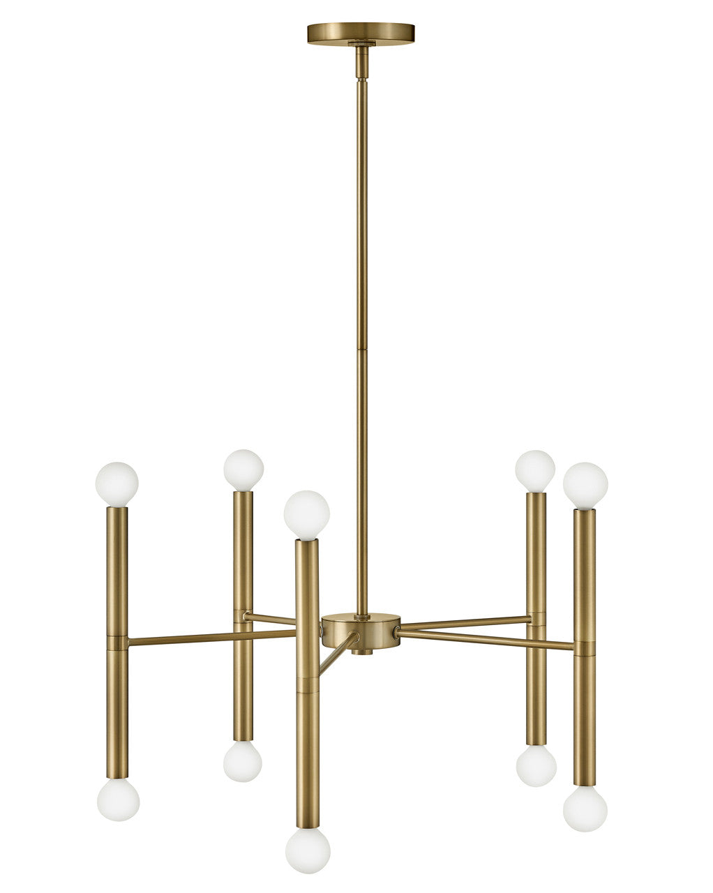 Lark Living Millie Medium Multi Tier in Lacquered Brass 83198LCB