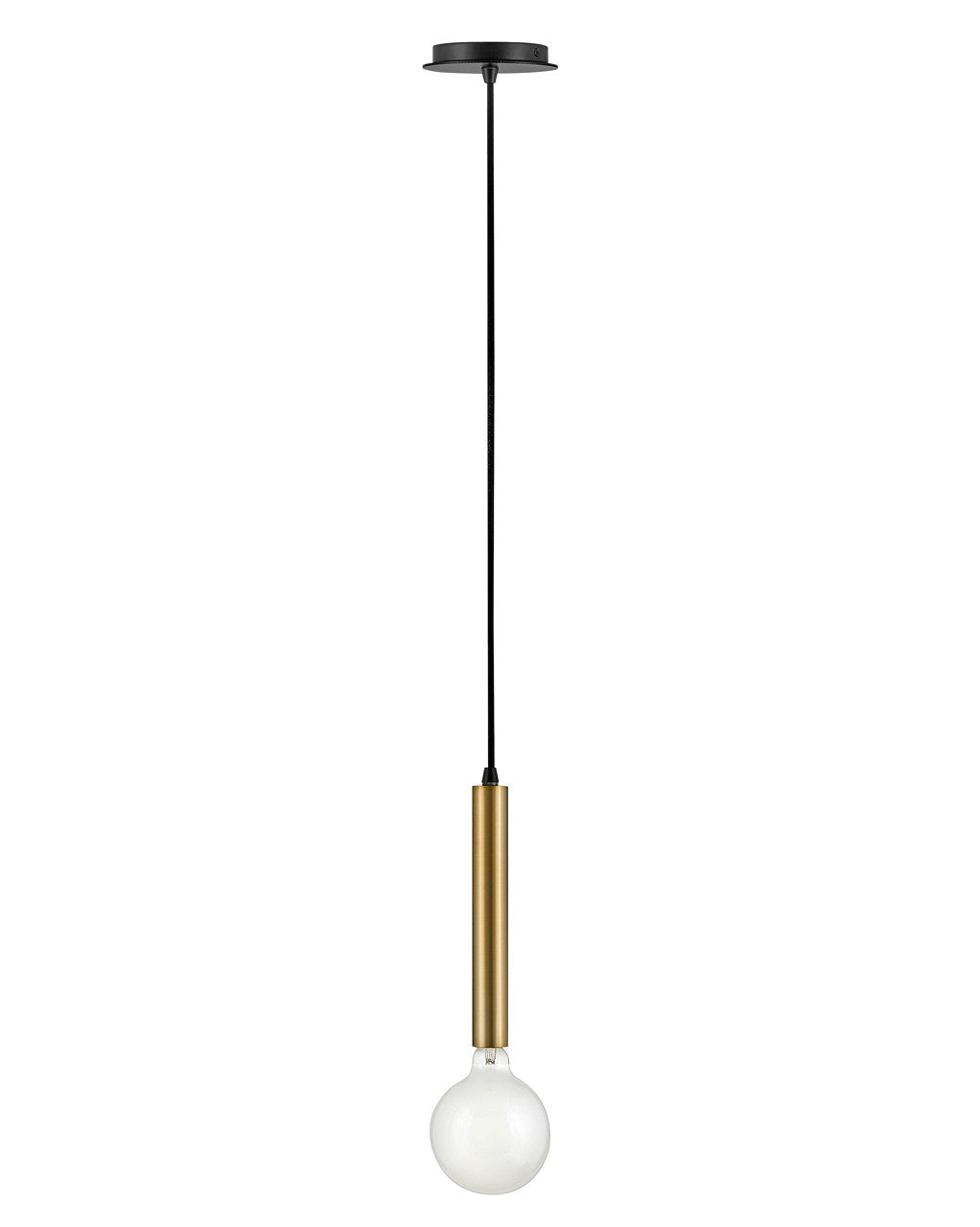 Lark Living Bobbie Single Light Pendant in Lacquered Brass 83207LCB