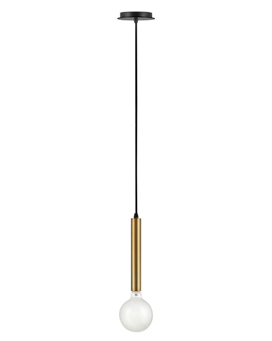 Lark Living Bobbie Single Light Pendant in Lacquered Brass 83207LCB