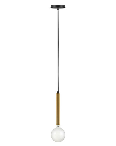 Lark Living Bobbie Single Light Pendant in Lacquered Brass 83207LCB