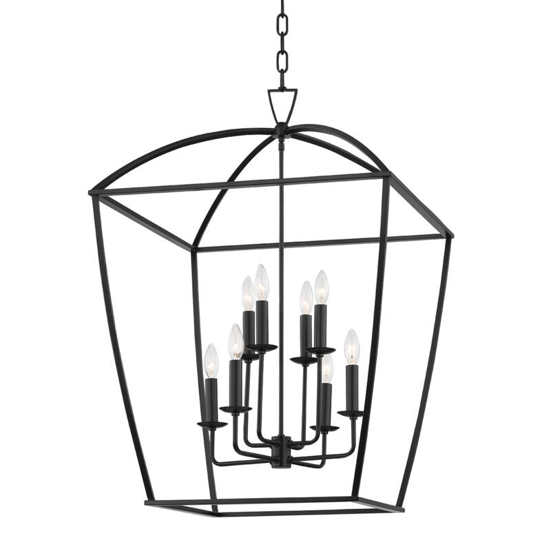 Hudson Valley Lighting Bryant Lantern in Aged Iron 8324-AI