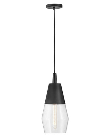 Lark Living Livie Single Light Pendant in Black 83397BK