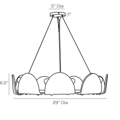 Arteriors Home Mendez Chandelier 84065