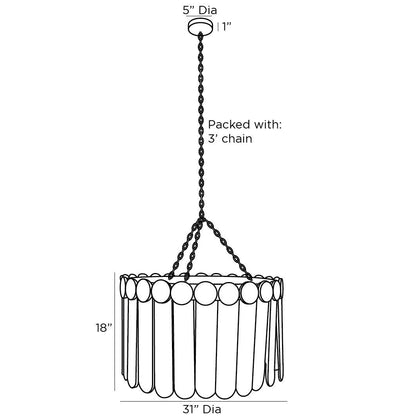 Arteriors Home Roman Chandelier 84075