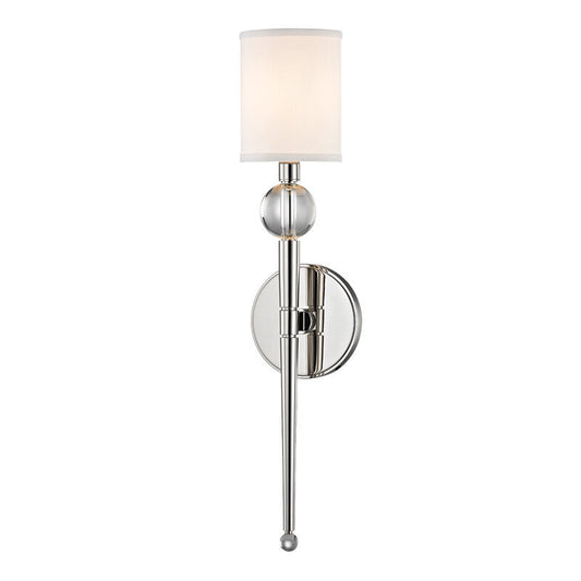 Hudson Valley Lighting Rockland Wall Sconce in Polished Nickel 8421-PN