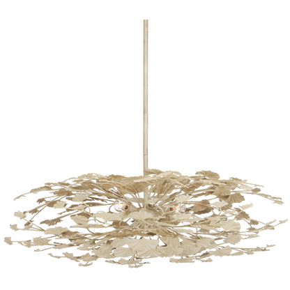 Currey & Co. Maidenhair Cream Semi-Flush Mount 9000-1108