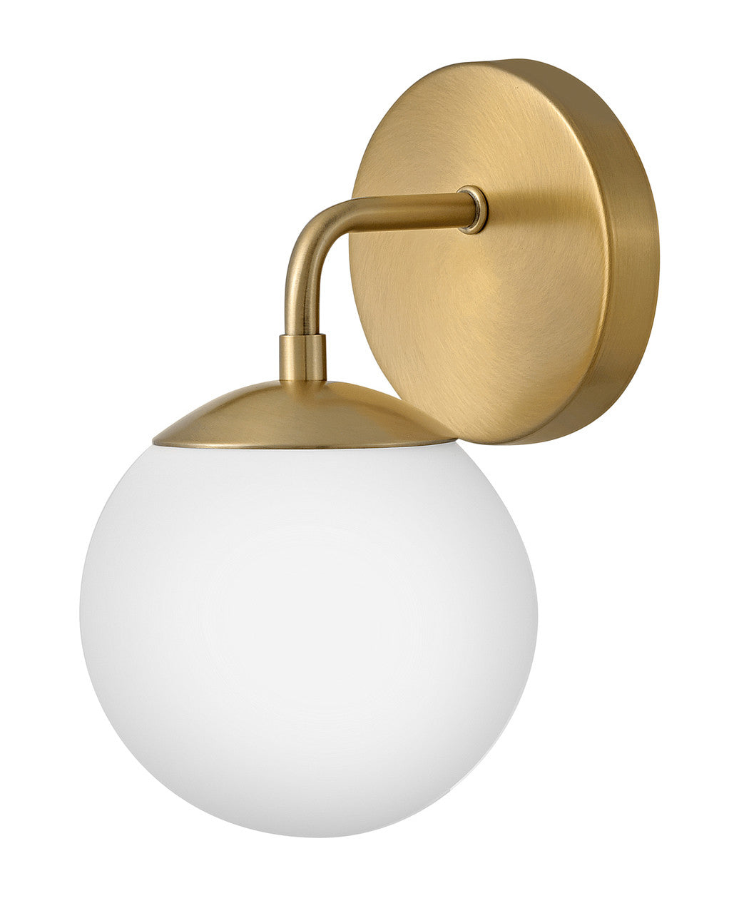 Lark Living Juniper Single Light Vanity in Lacquered Brass 85000LCB