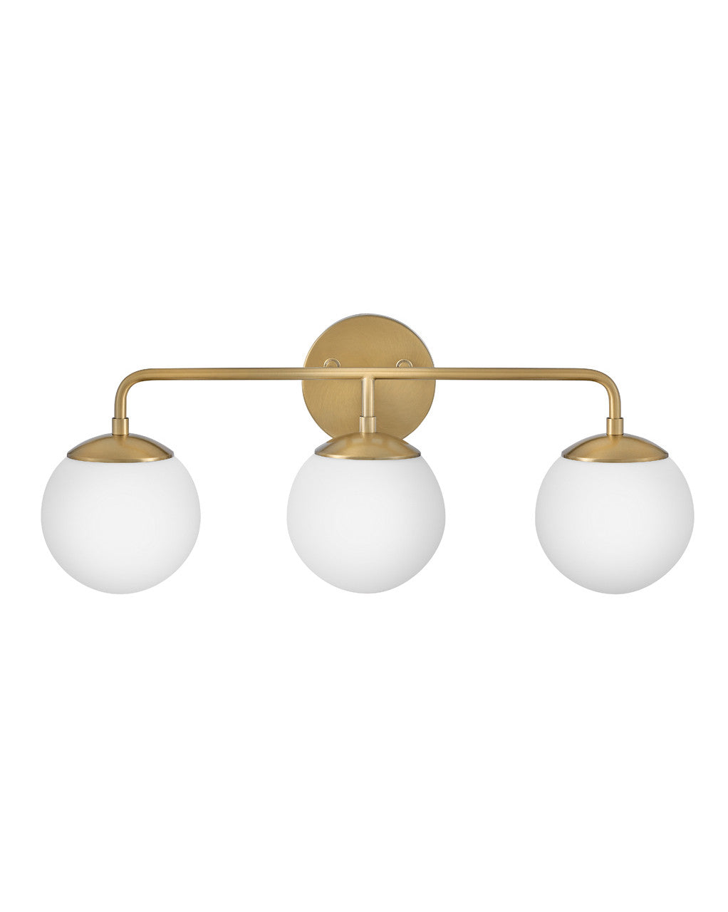 Lark Living Juniper Three Light Vanity in Lacquered Brass 85003LCB