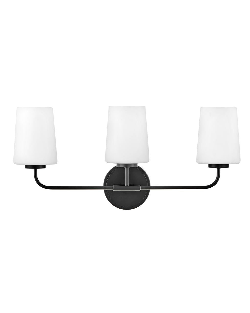 Lark Living Kline Three Light Vanity in Black 853453BK