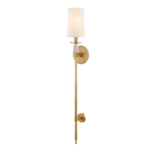 Hudson Valley Lighting Amherst Wall Sconce in Aged Brass 8536-AGB